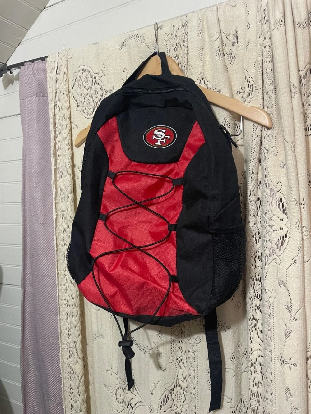 NFL: San Francisco 49ers bungee backpack